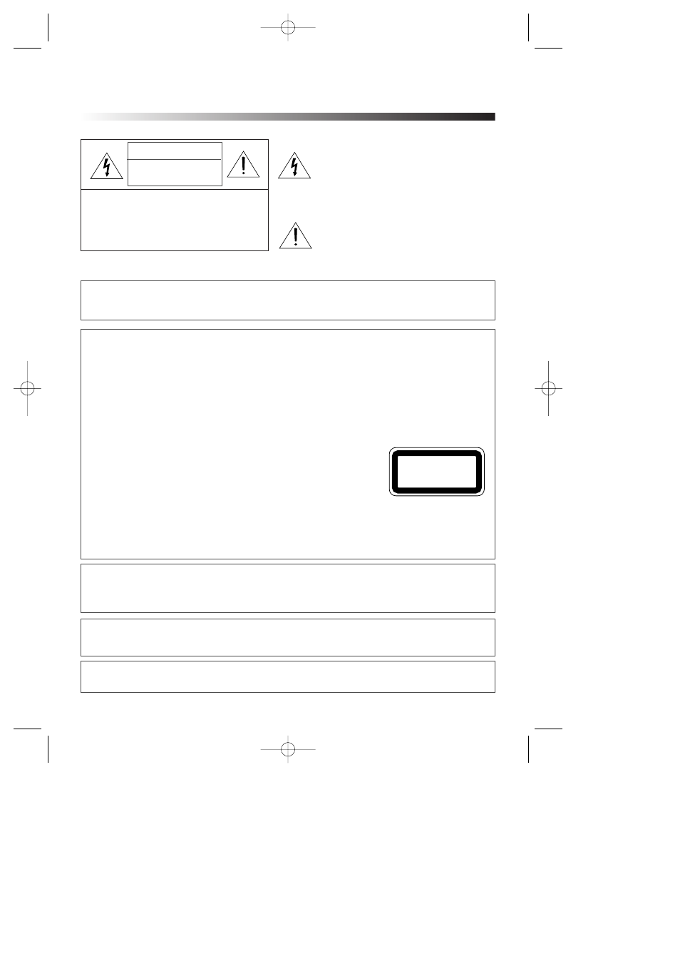 Important safety precautions | Sanyo DVD-DX405 User Manual | Page 3 / 41