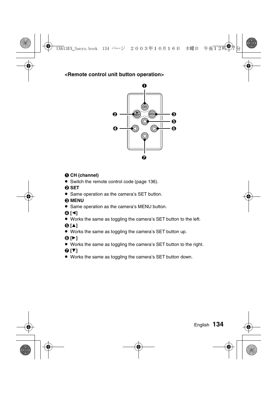 Sanyo VPC-C1 User Manual | Page 137 / 176