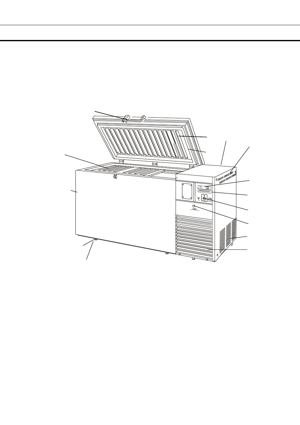 Freezer components, Mdf-593 | Sanyo MDF-793AT User Manual | Page 11 / 30