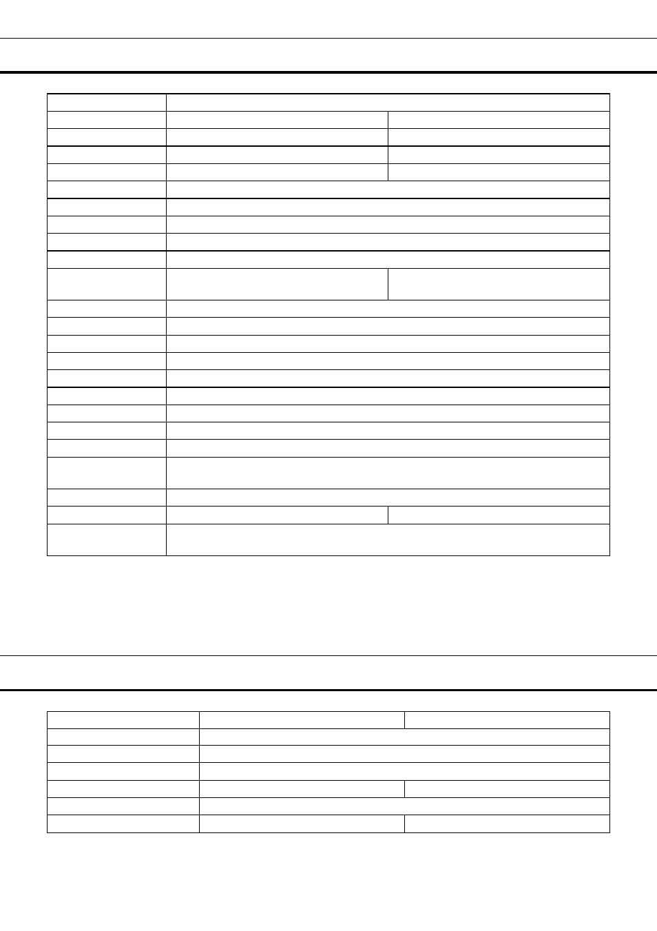 Specifications, Performance | Sanyo MDF-793AT User Manual | Page 28 / 30