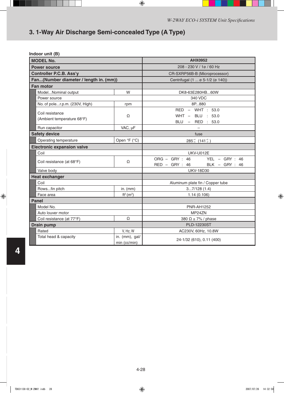 Sanyo DHX4852 User Manual | Page 142 / 243