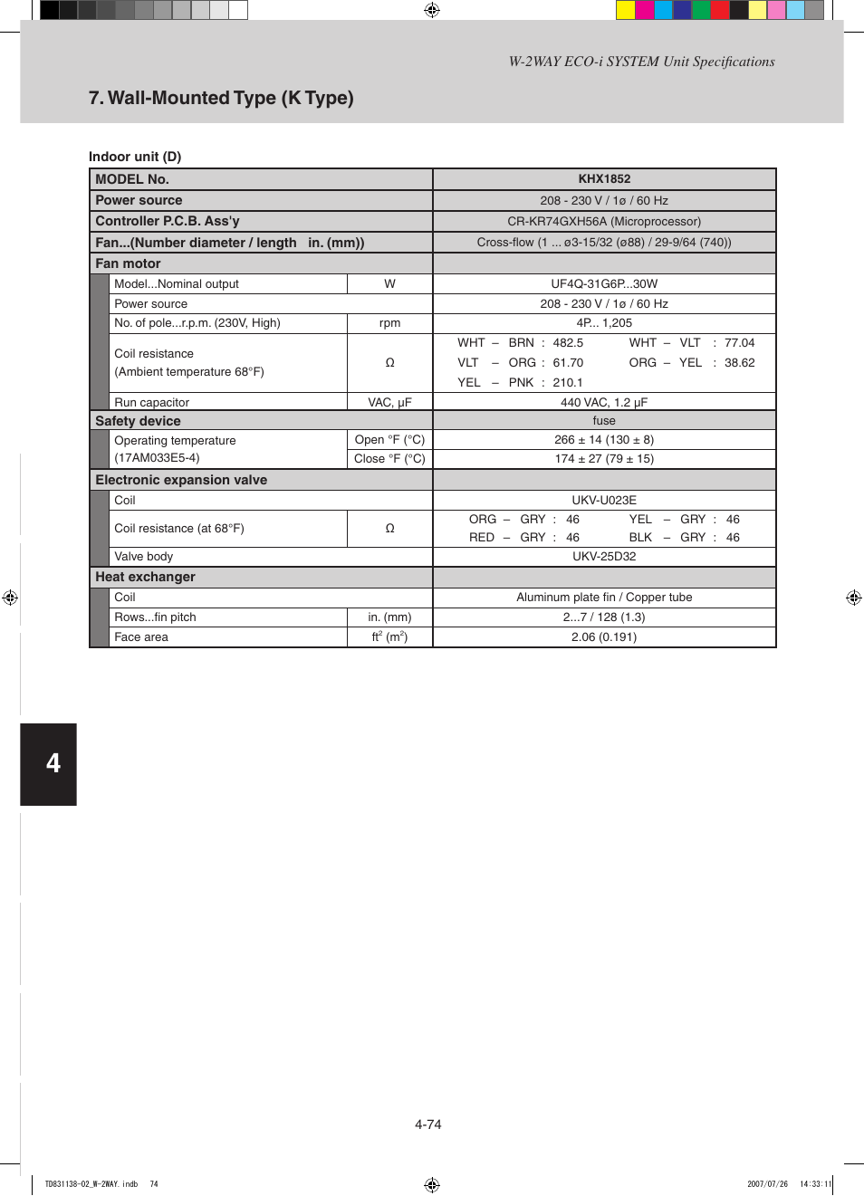 Sanyo DHX4852 User Manual | Page 188 / 243