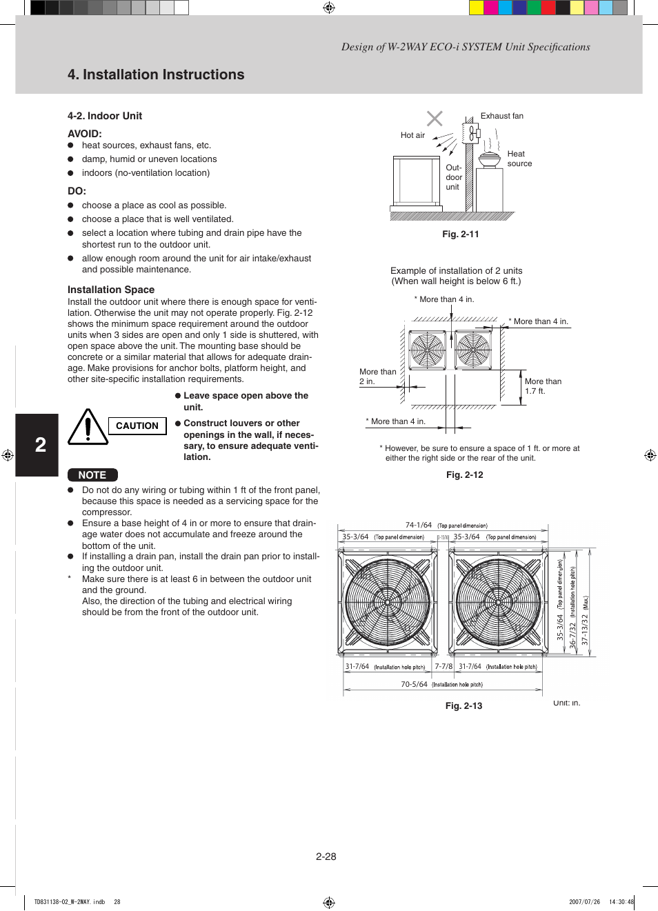 Sanyo DHX4852 User Manual | Page 38 / 243
