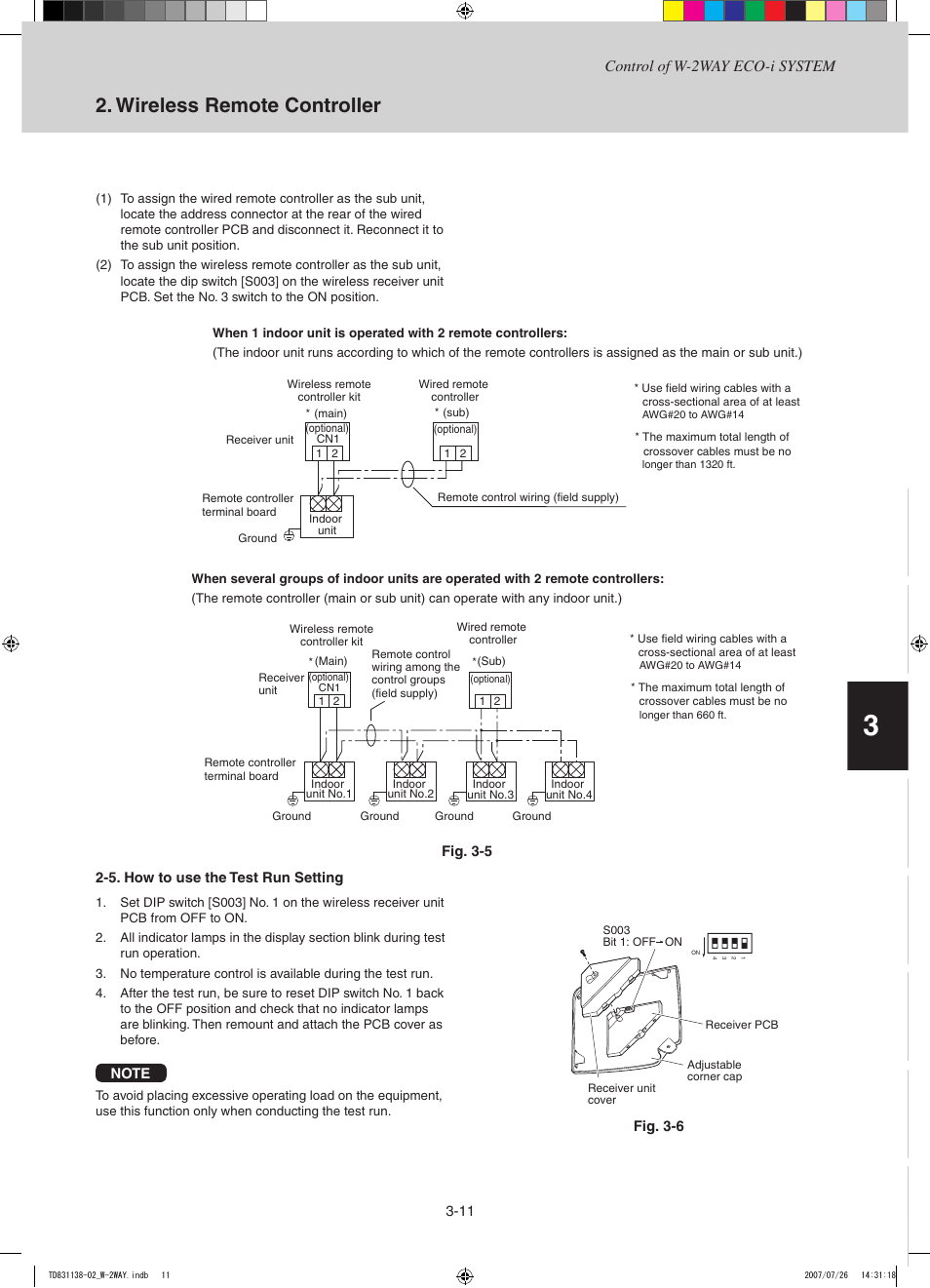 Wireless remote controller | Sanyo DHX4852 User Manual | Page 59 / 243