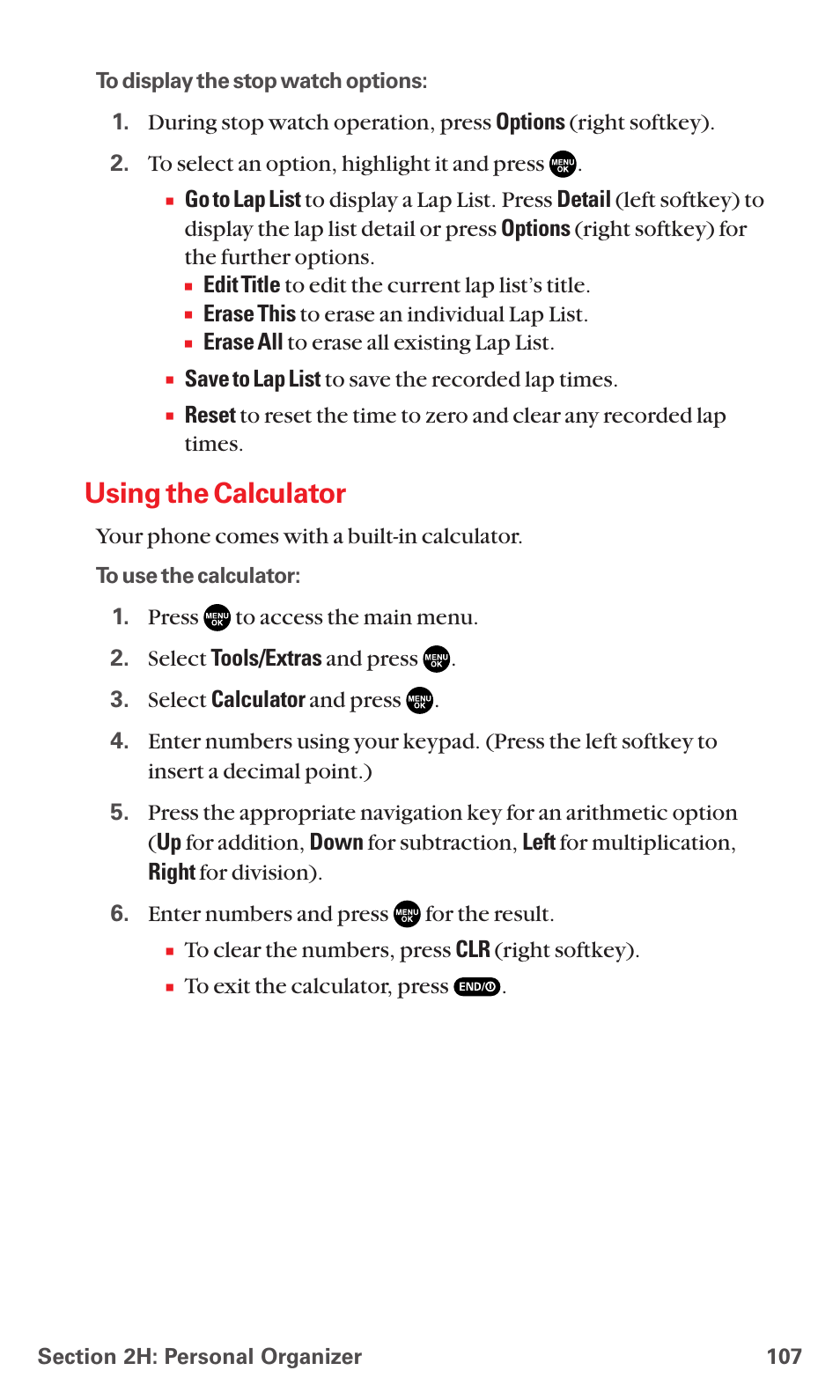 Using the calculator | Sanyo MM-5600 User Manual | Page 121 / 330