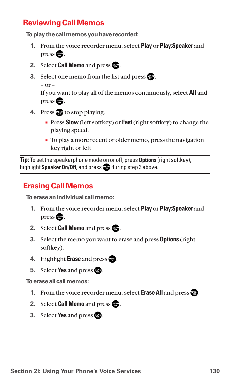 Reviewing call memos, Erasing call memos | Sanyo MM-5600 User Manual | Page 144 / 330