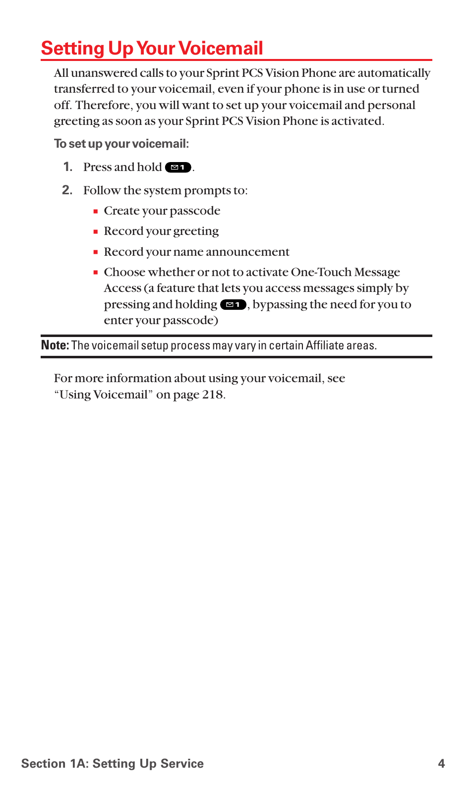 Setting up your voicemail | Sanyo MM-5600 User Manual | Page 18 / 330