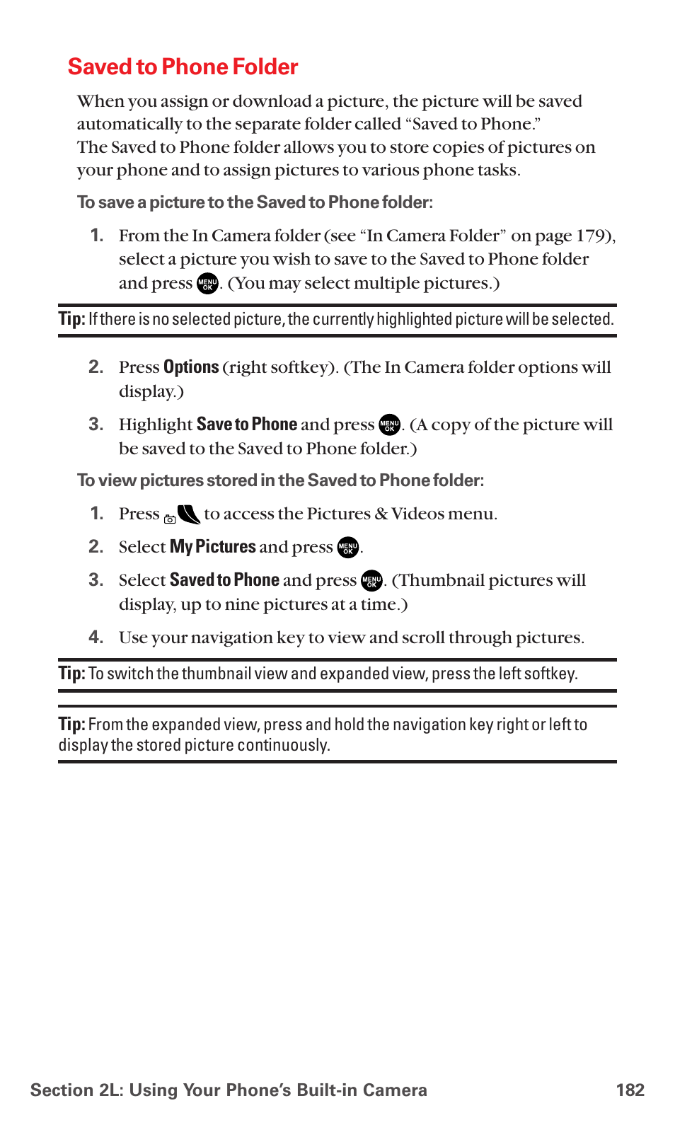 Saved to phone folder | Sanyo MM-5600 User Manual | Page 196 / 330