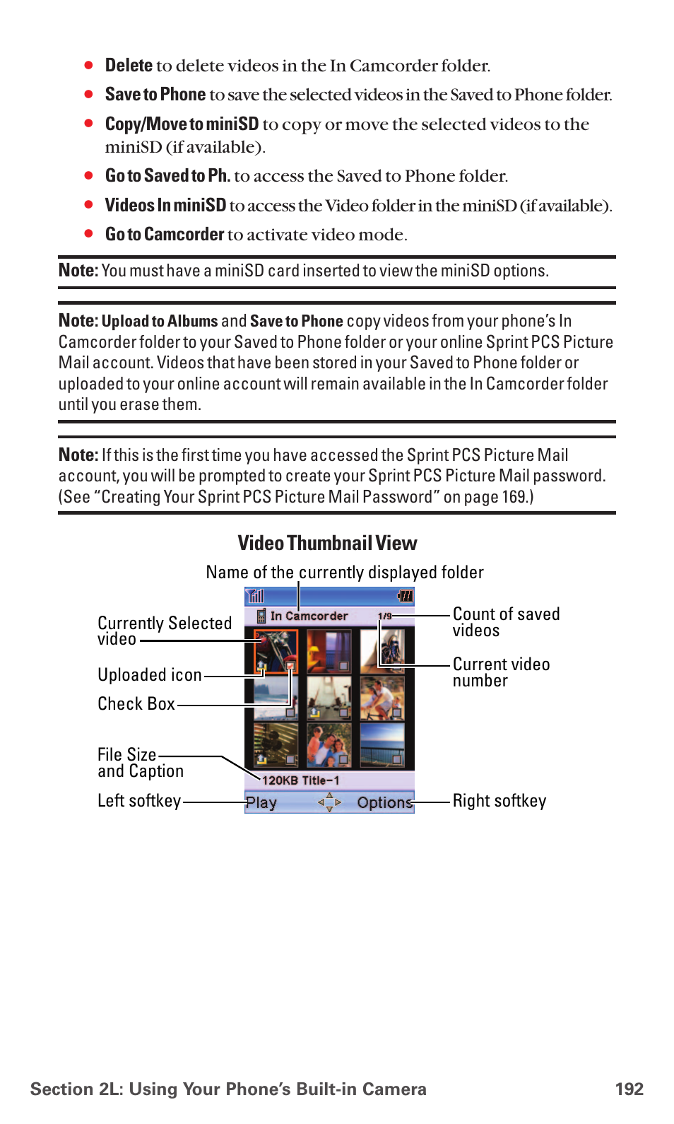 Video thumbnail view | Sanyo MM-5600 User Manual | Page 206 / 330