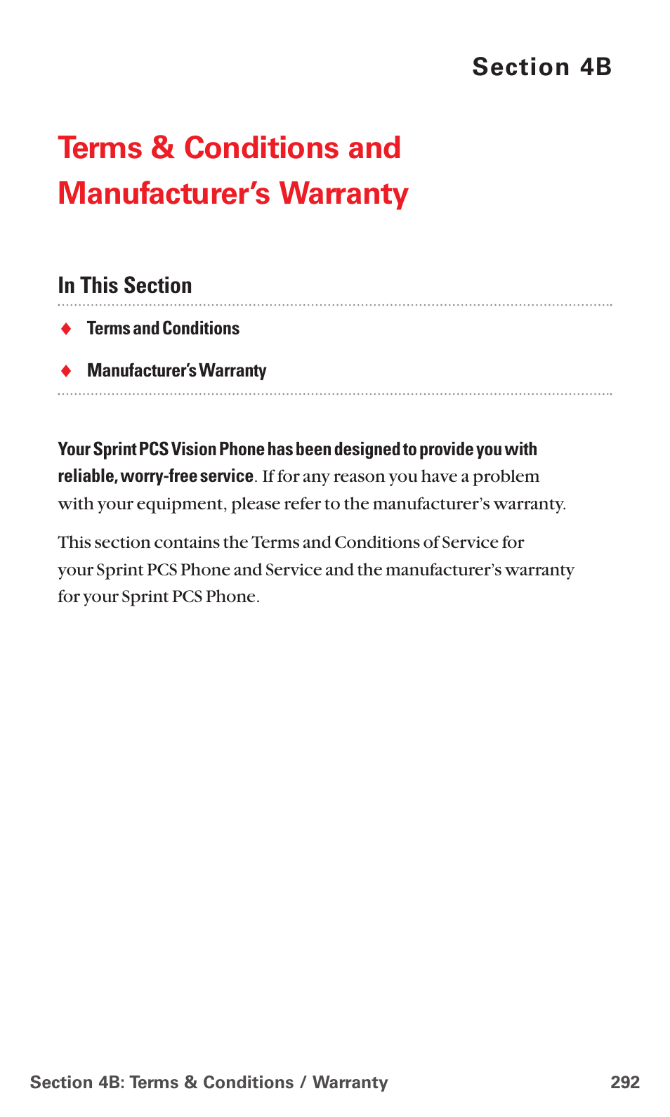 4b. terms & conditions and manufacturer’s warranty, Terms & conditions and manufacturer’s warranty | Sanyo MM-5600 User Manual | Page 306 / 330