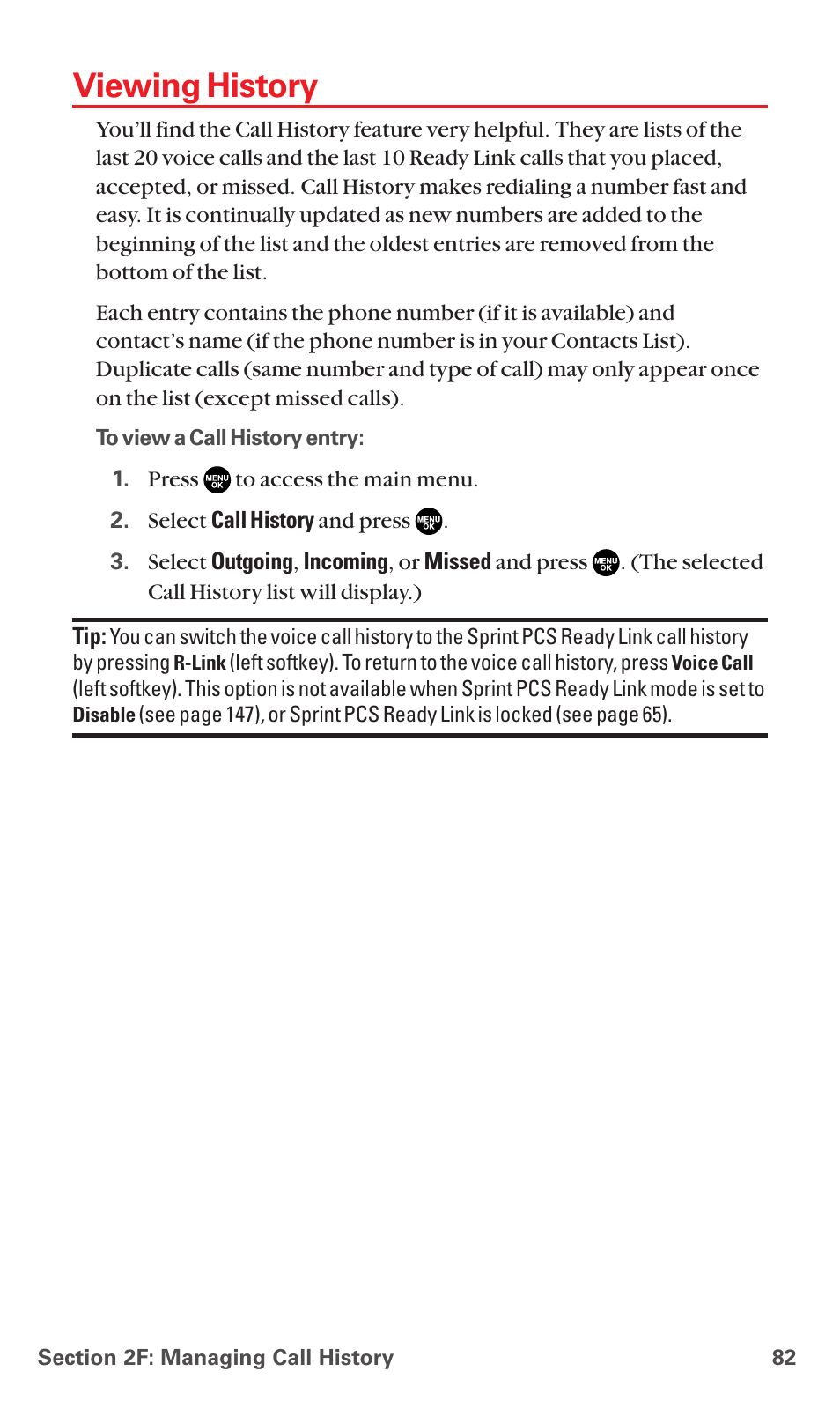 Viewing history | Sanyo MM-5600 User Manual | Page 96 / 330