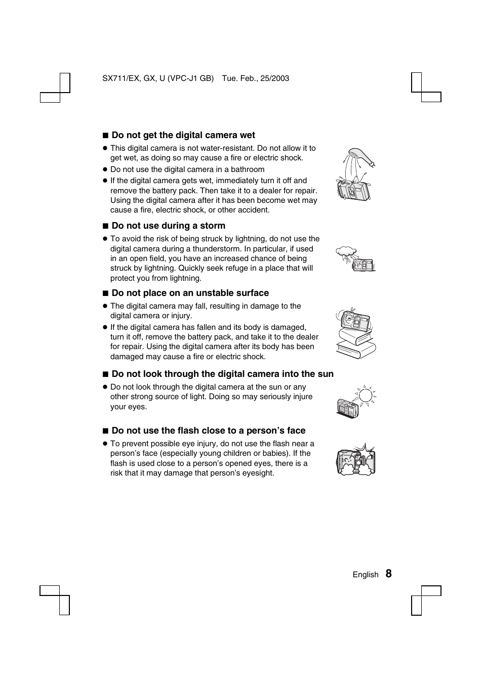 Sanyo Xacti VPC-J1EX User Manual | Page 11 / 202