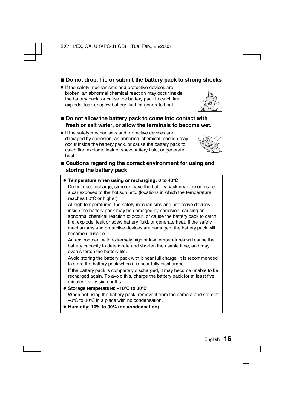 Sanyo Xacti VPC-J1EX User Manual | Page 19 / 202