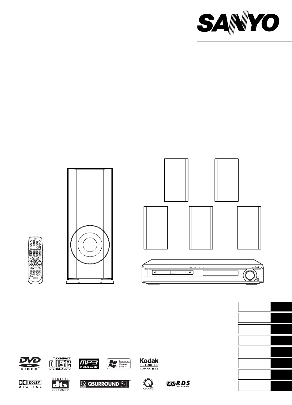 Sanyo DC-TS760 User Manual | 148 pages