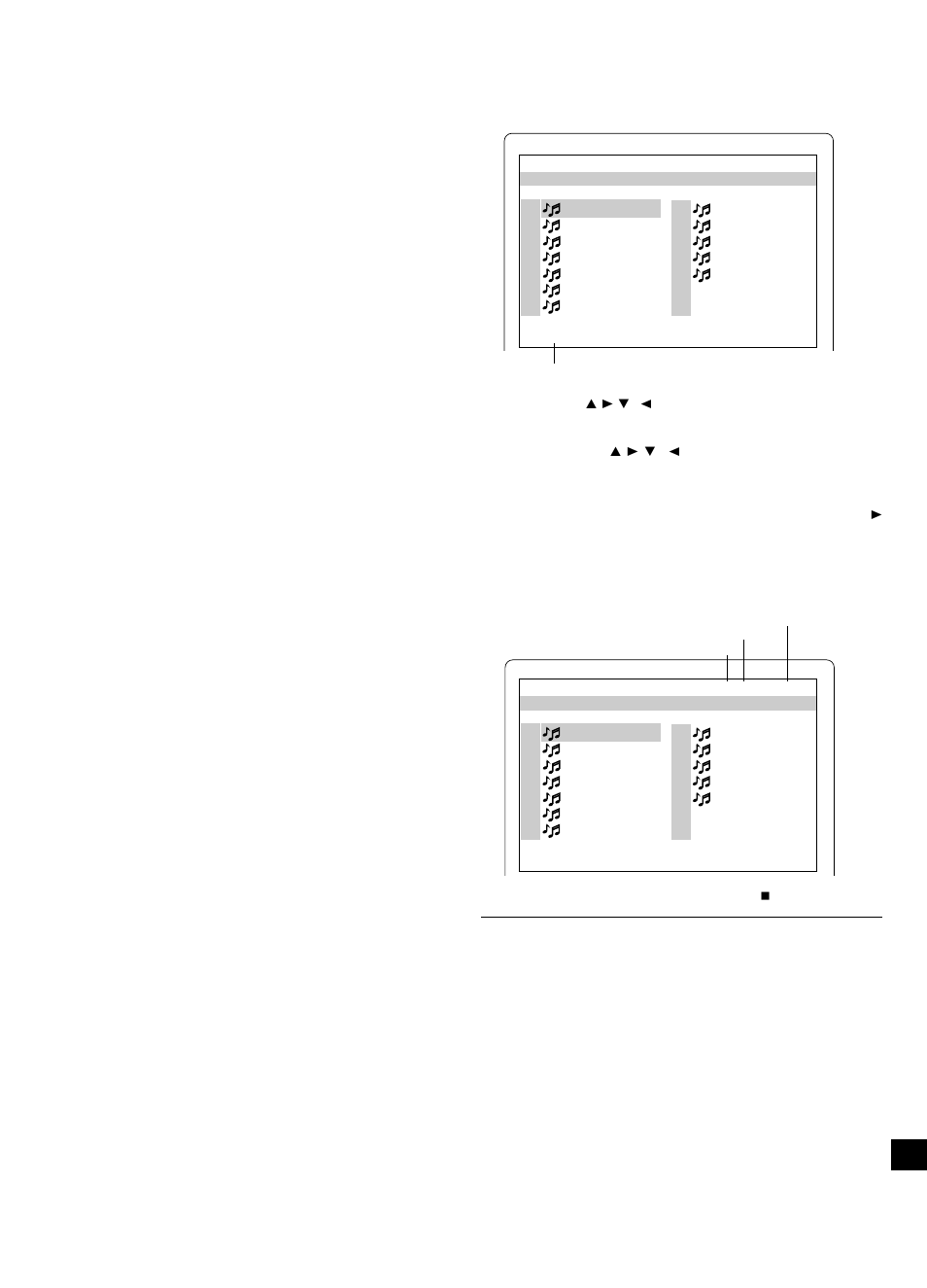 Funzionamento dei cd mp3/wma | Sanyo DC-TS760 User Manual | Page 105 / 148