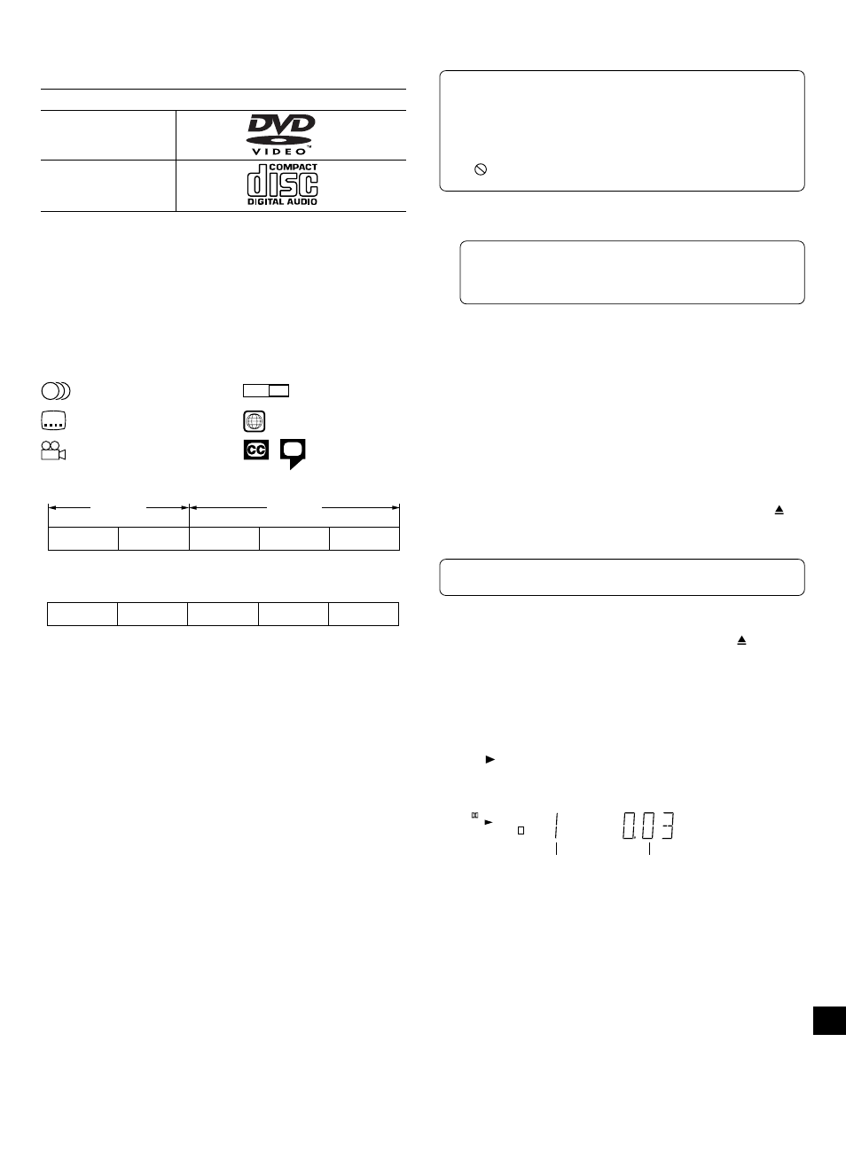 Spelbara skivor, Spela skivor | Sanyo DC-TS760 User Manual | Page 83 / 148