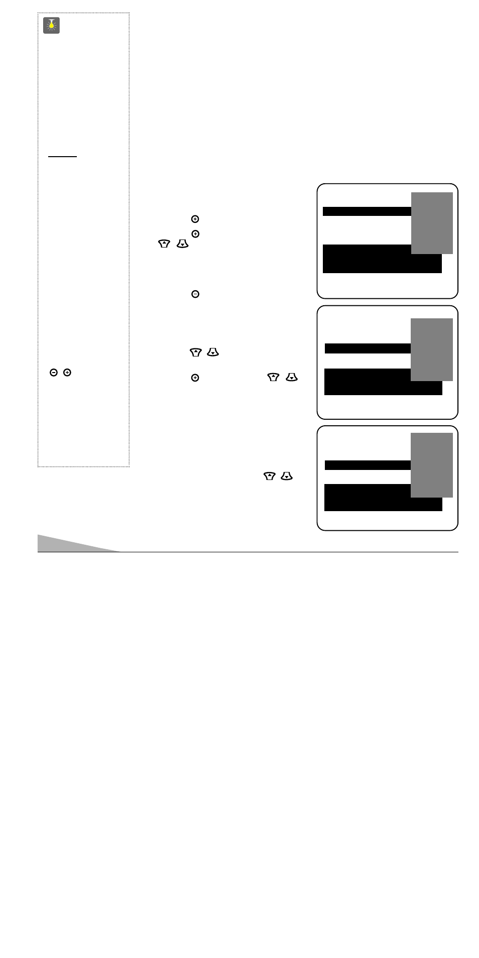 V-guide operation, Quicktips | Sanyo DS13390 User Manual | Page 8 / 44