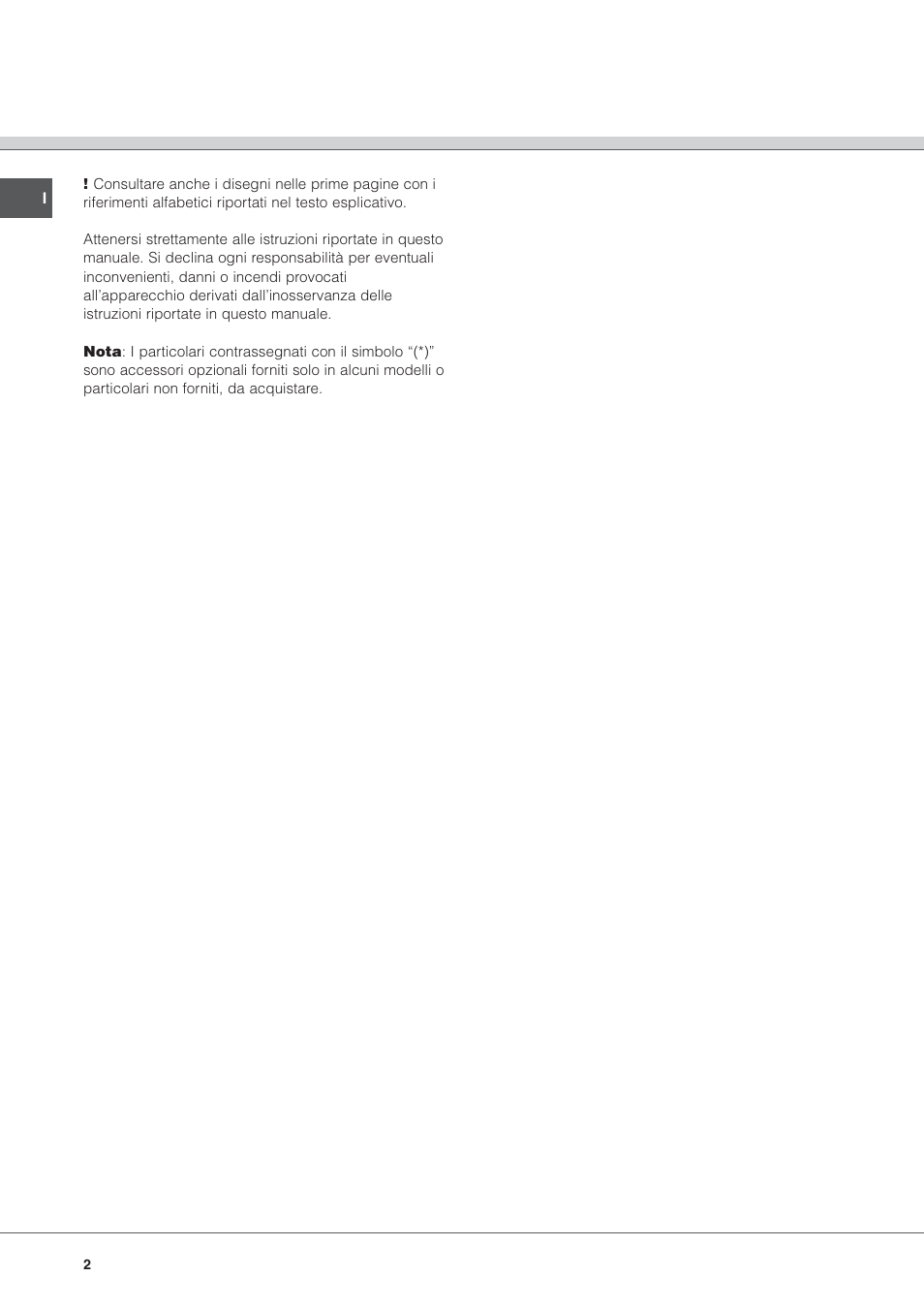 Hotpoint Ariston HL 61 IX User Manual | Page 2 / 64