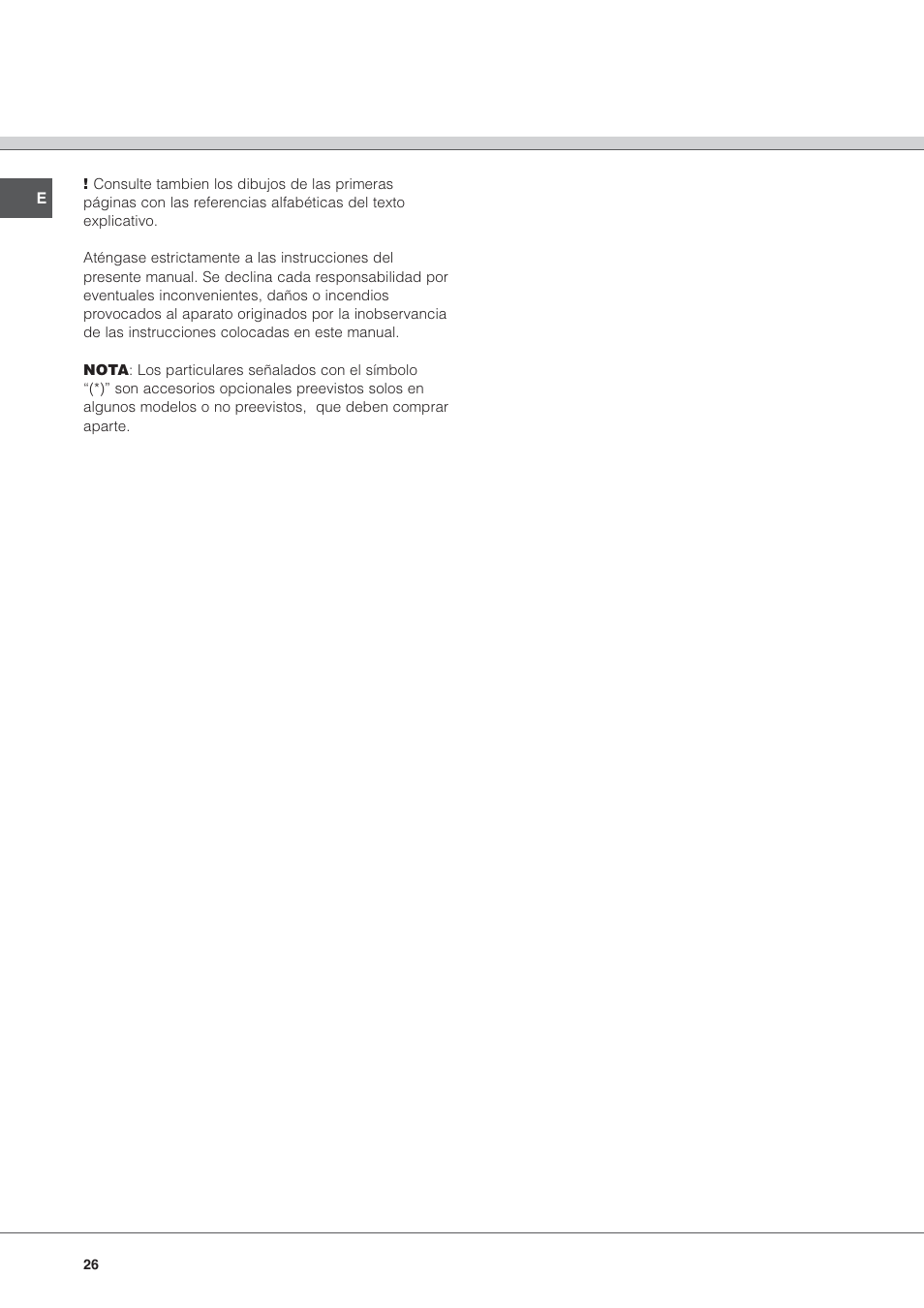 Hotpoint Ariston HL 61 IX User Manual | Page 26 / 64