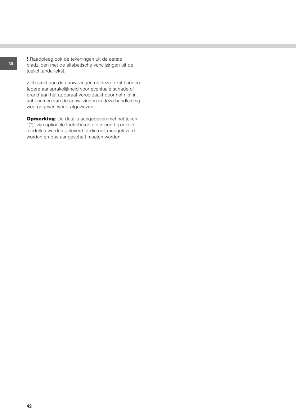Hotpoint Ariston HL 61 IX User Manual | Page 42 / 64