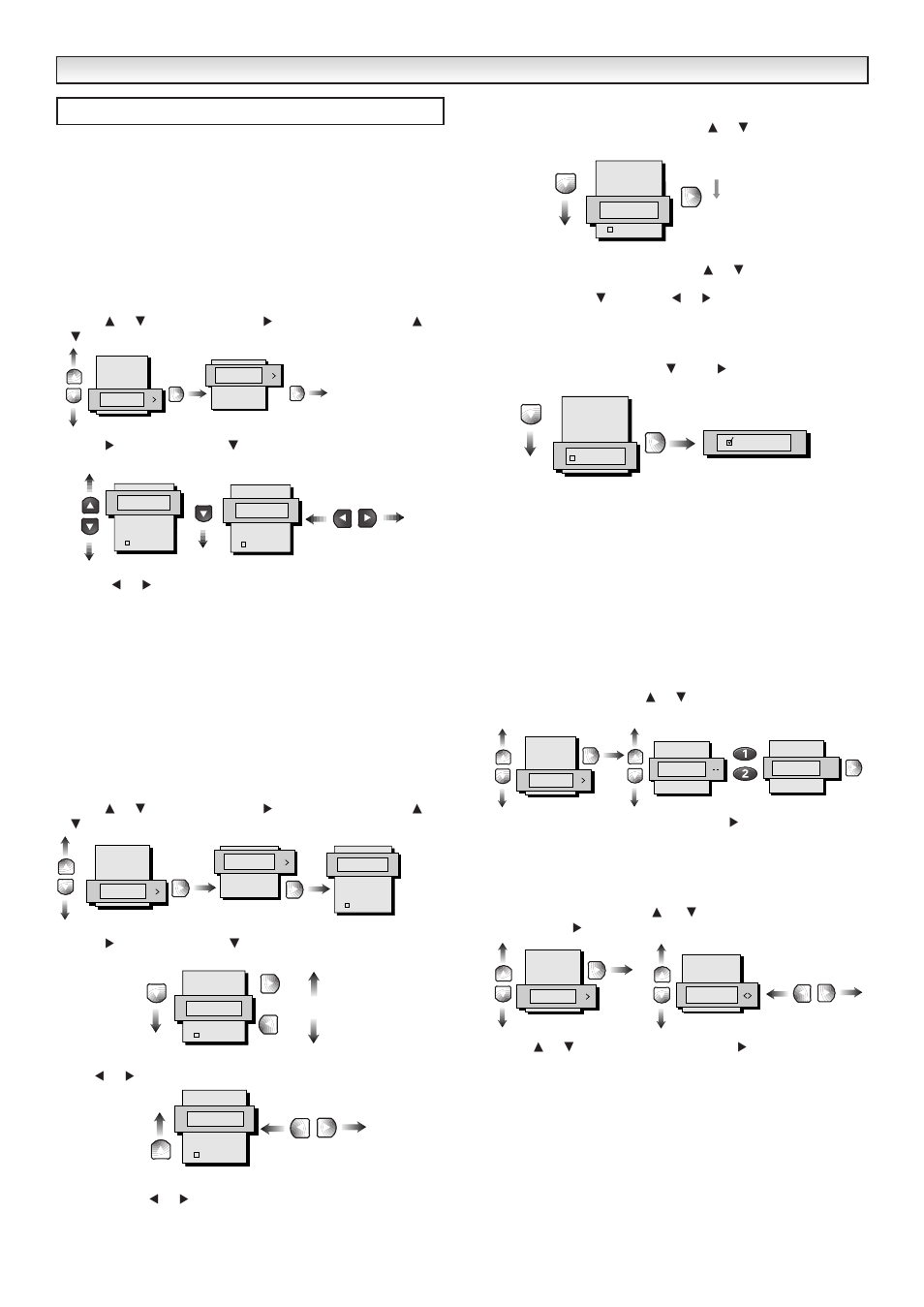 Menu opera, Preset menu, Tuning - auto | Tuning - semi, Swap, Fine tuning | Sanyo CE32DFN2-B User Manual | Page 14 / 20