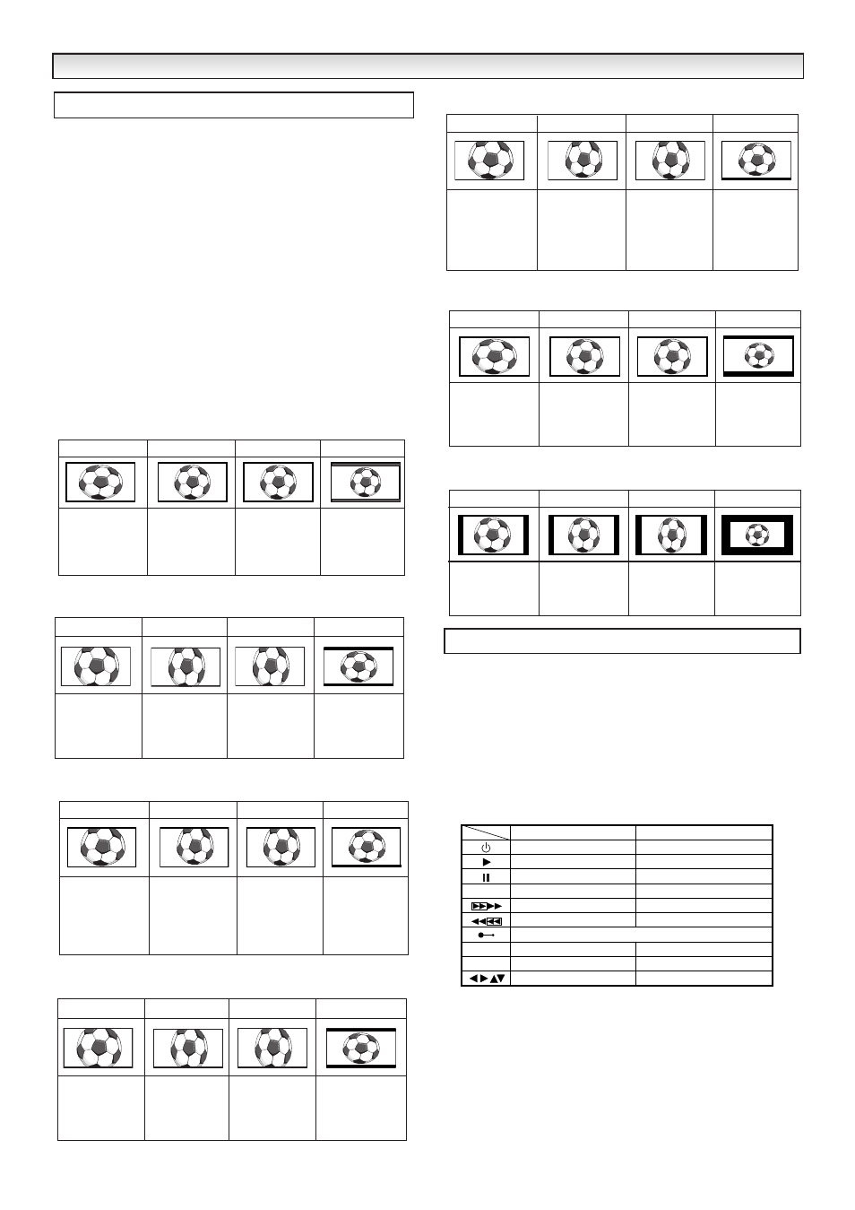 Opera, Opera tion tion, Selecting of picture size | Screen options, Vcr / dvd controls | Sanyo CE32DFN2-B User Manual | Page 17 / 20