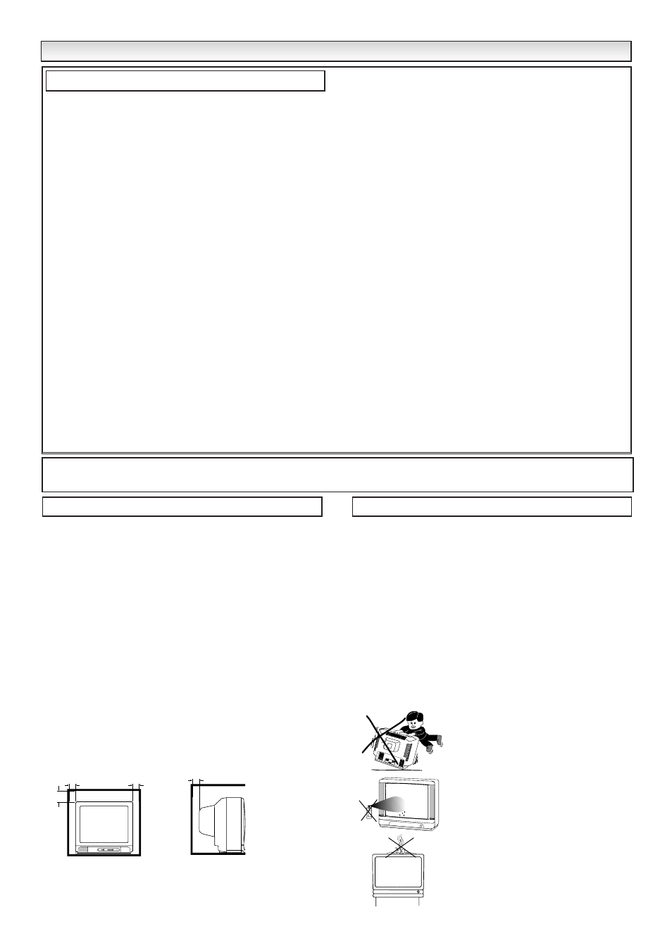 Installation use, End-user licence | Sanyo CE32DFN2-B User Manual | Page 2 / 20