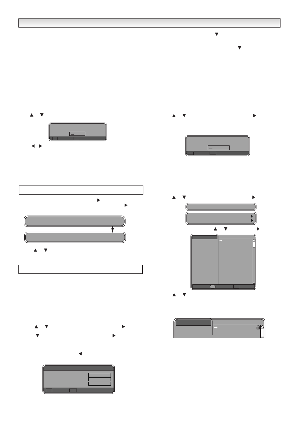 Digit, Digit al al opera opera tion tion, Using user lists | Parental lock | Sanyo CE32DFN2-B User Manual | Page 7 / 20