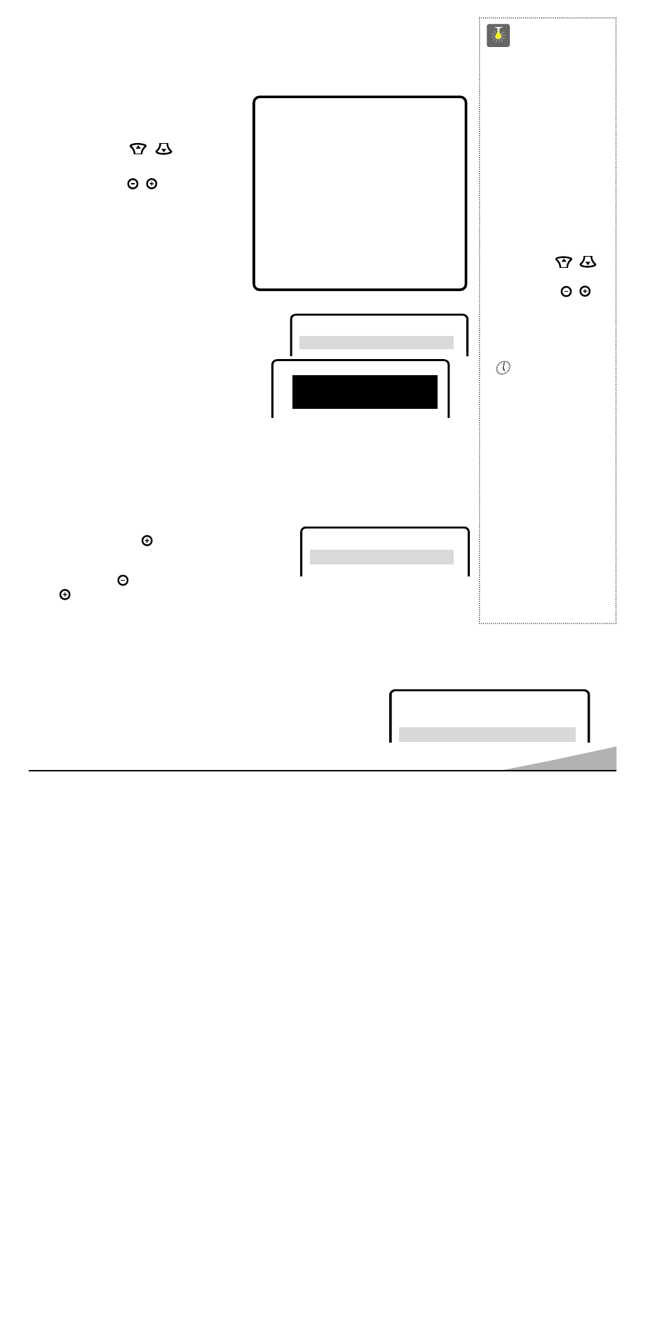 Ajustes del tv, Como hacer los ajustes, Ajustando el reloj | Ajuste el modo de audio, Consejos rápidos | Sanyo AVM-3651G User Manual | Page 31 / 44