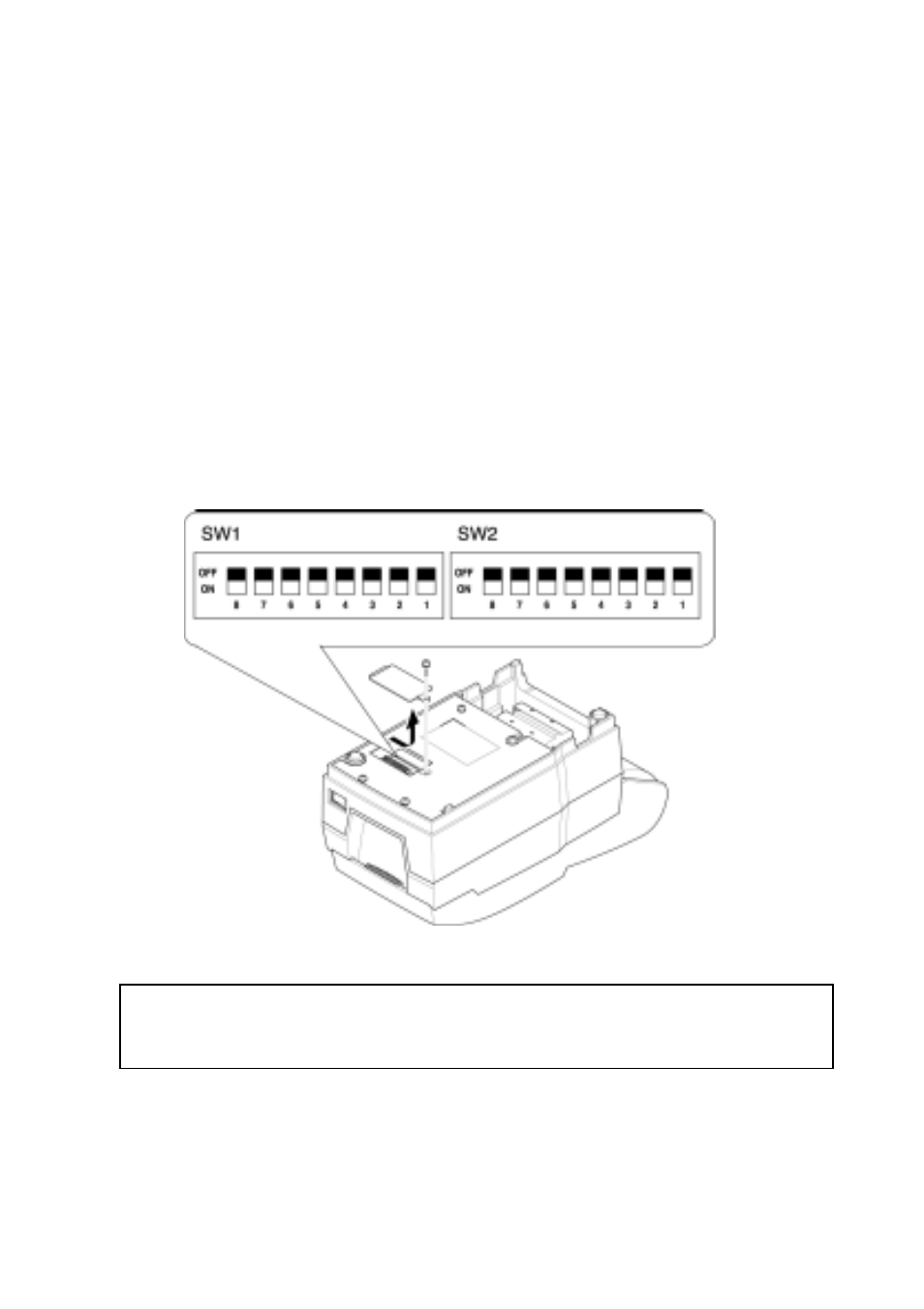 Chapter 4. setting the dip switches | Sanyo SRP-270 User Manual | Page 13 / 37