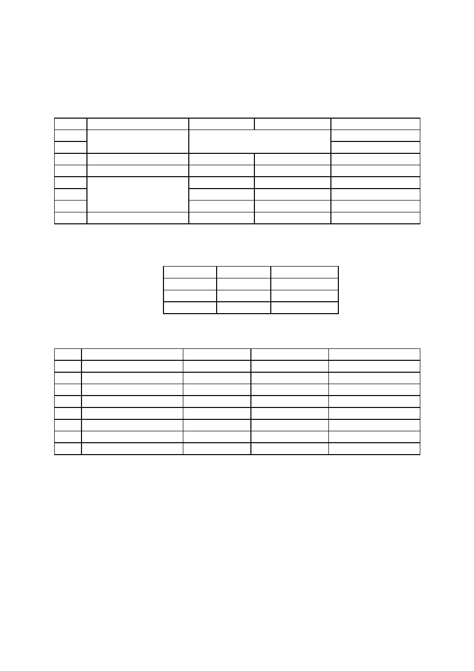 Parallel/usb interface specification | Sanyo SRP-270 User Manual | Page 15 / 37