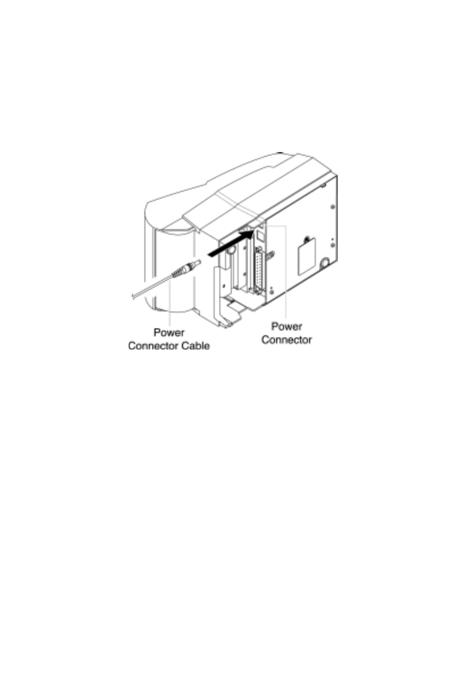 Chapter 2. connecting the cables, 1. connecting the ac adapter to the printer | Sanyo SRP-270 User Manual | Page 6 / 37