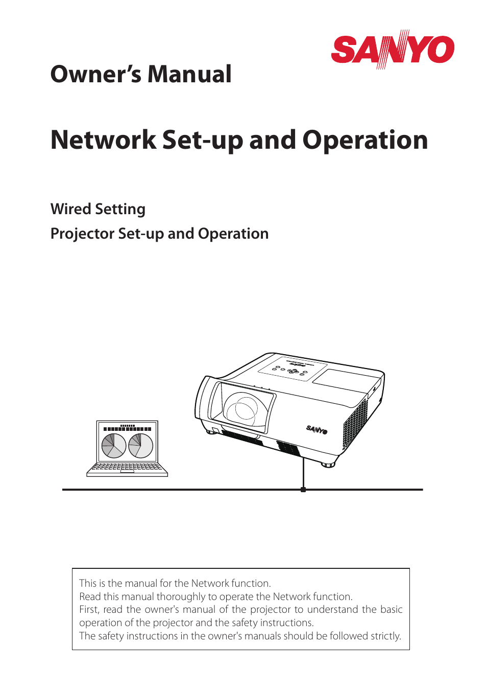 Sanyo PLC-WL2500 User Manual | 58 pages