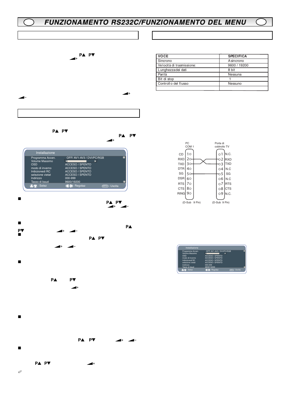 Funzionament | Sanyo CE42LM5R User Manual | Page 50 / 68