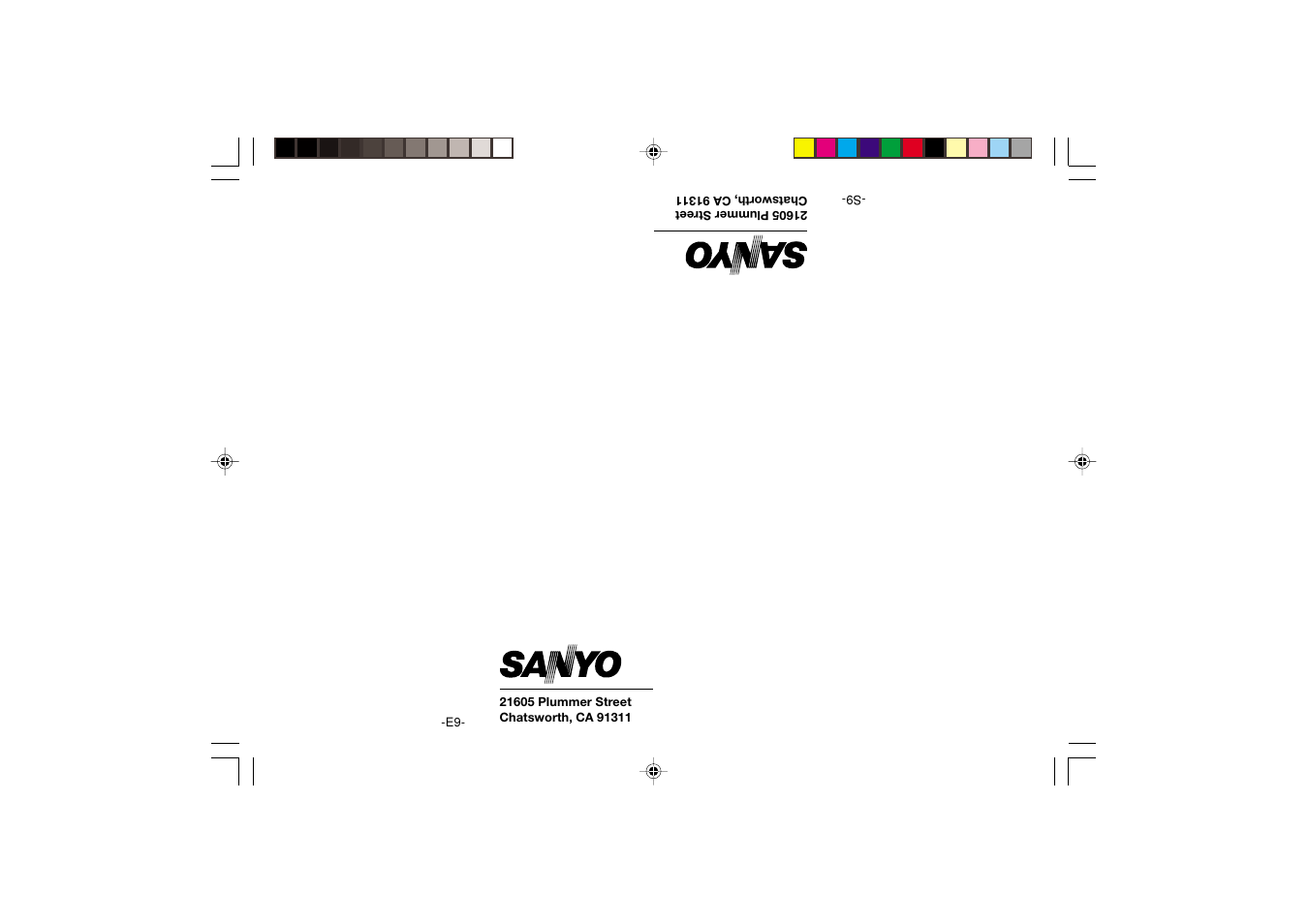 Sanyo M1060C User Manual | Page 10 / 10