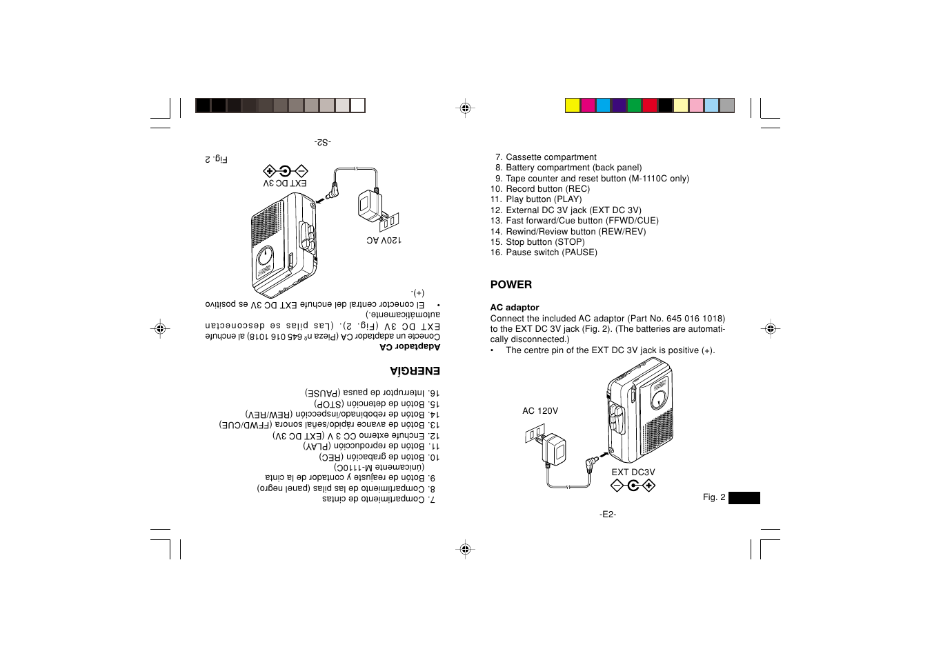 Sanyo M1060C User Manual | Page 3 / 10