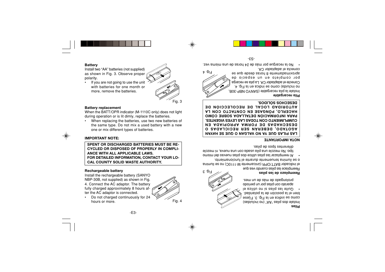 Sanyo M1060C User Manual | Page 4 / 10