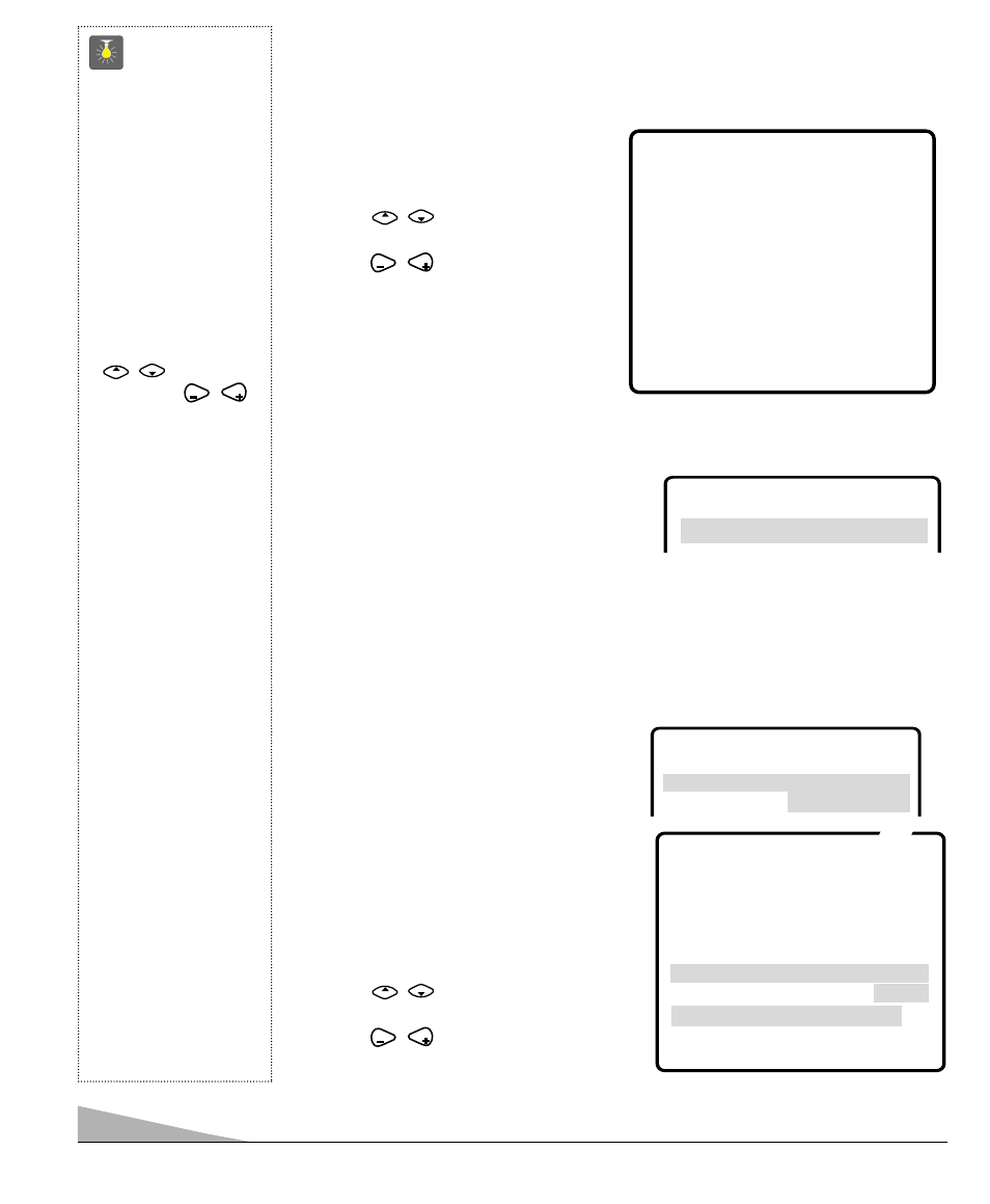 Tv adjustment and setup, Quicktips, How to make adjustments | Set ting audio mode, Adjusting picture/sound, Always follow on-screen instructions, All tv adjustments are controlled through the menu | Sanyo DS31520 User Manual | Page 10 / 68