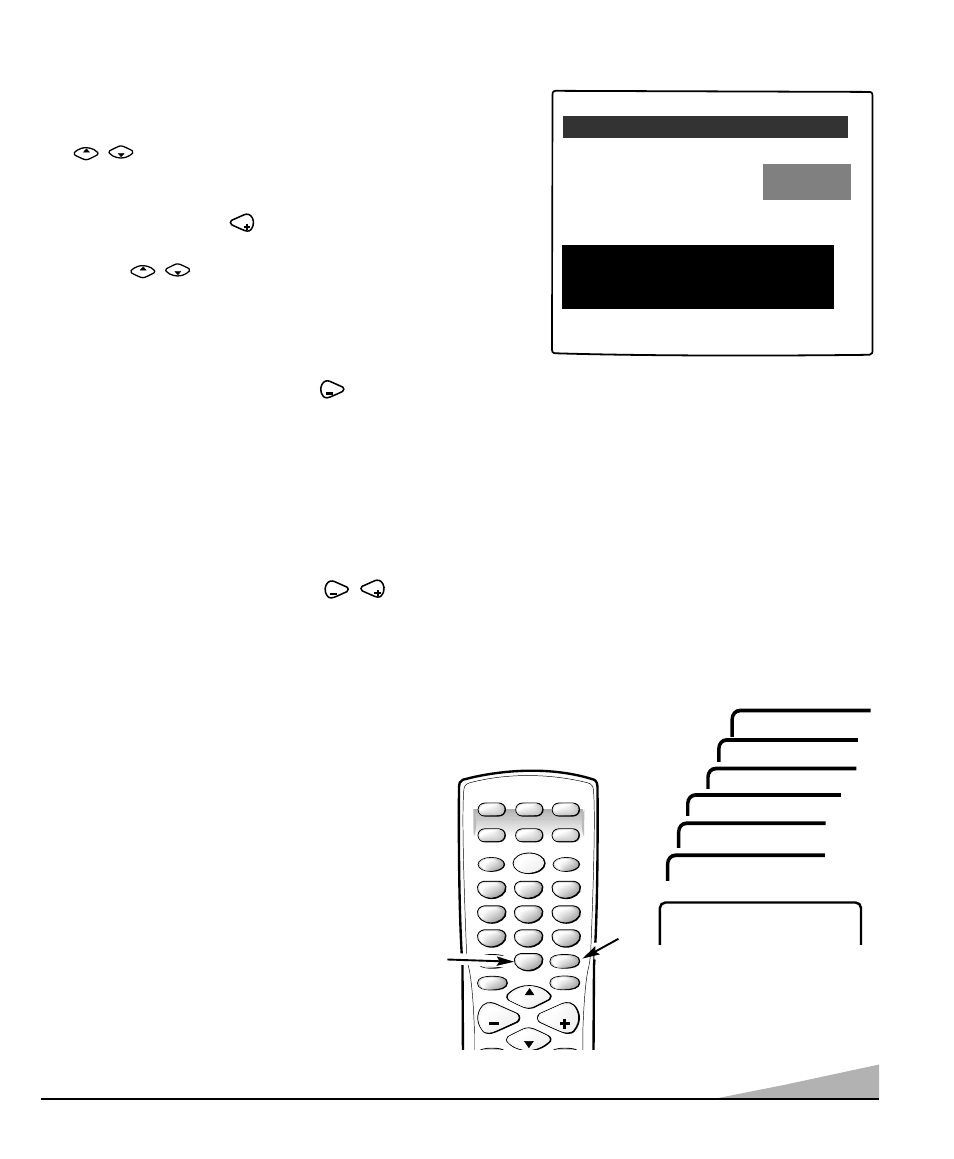 Réglage de l’arrêt retardé, Arrêt du guide v | Sanyo DS31520 User Manual | Page 39 / 68