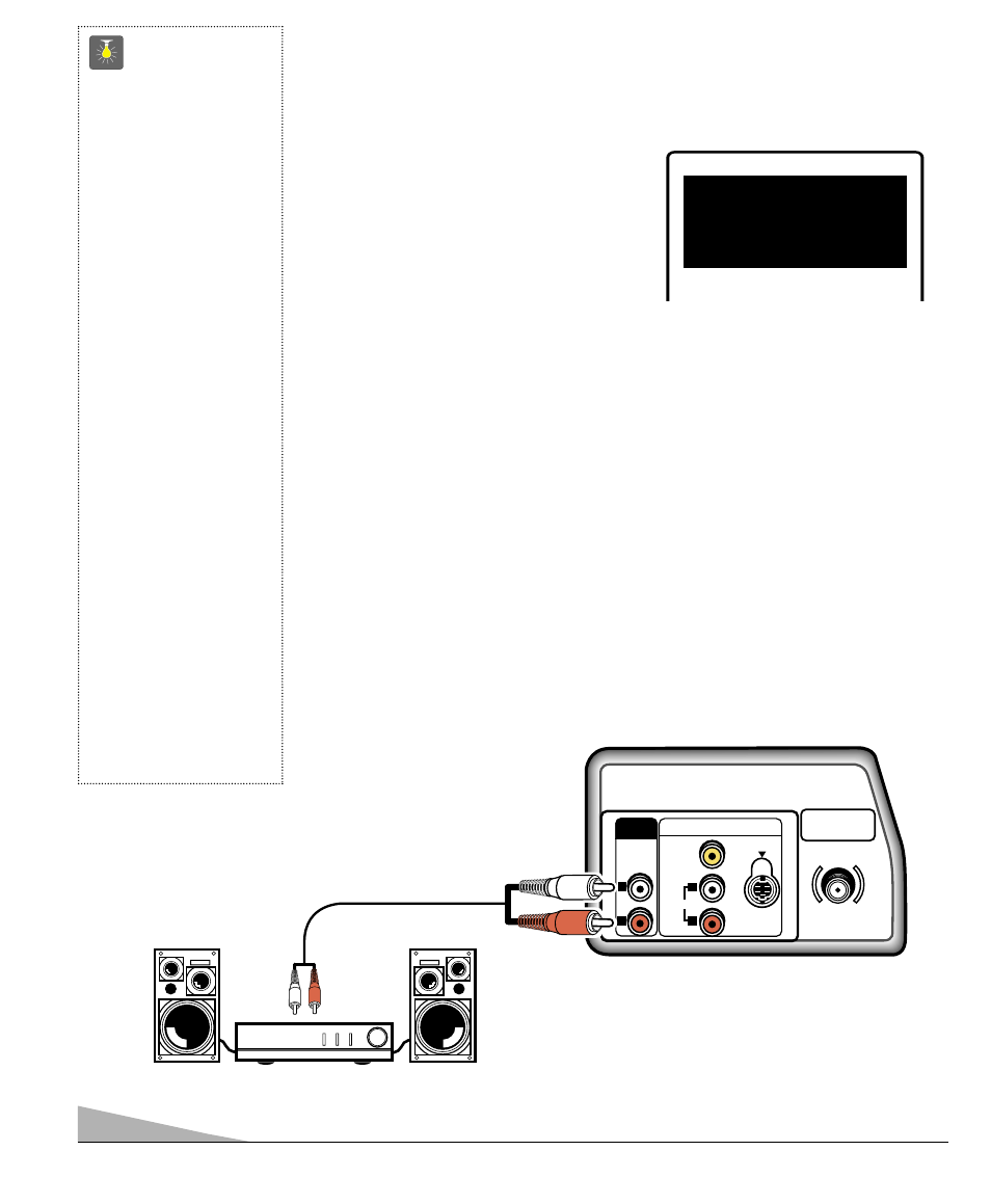 Usando la salida de audio, Reajustando la tv | Sanyo DS31520 User Manual | Page 56 / 68