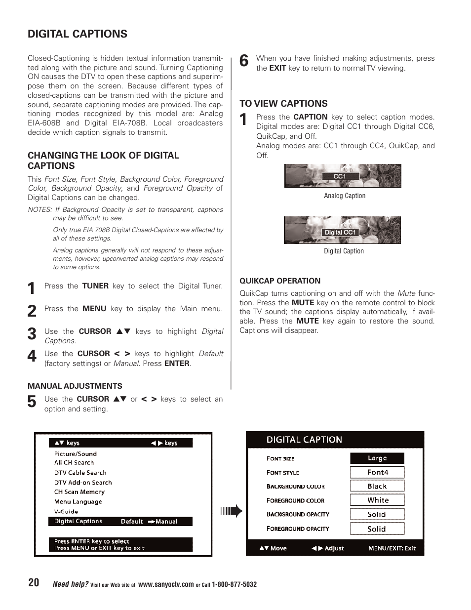 Sanyo Vizzon HT27546 User Manual | Page 20 / 68