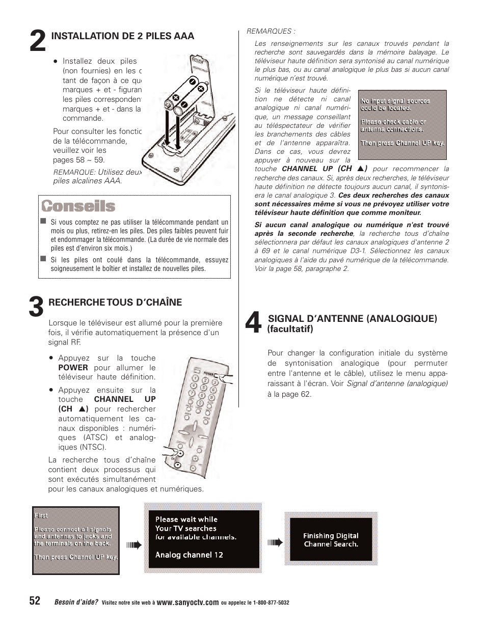 Sanyo Vizzon HT27546 User Manual | Page 52 / 68