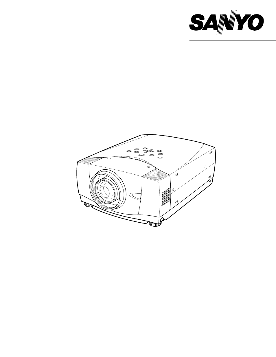 Sanyo PLV-70 User Manual | 48 pages