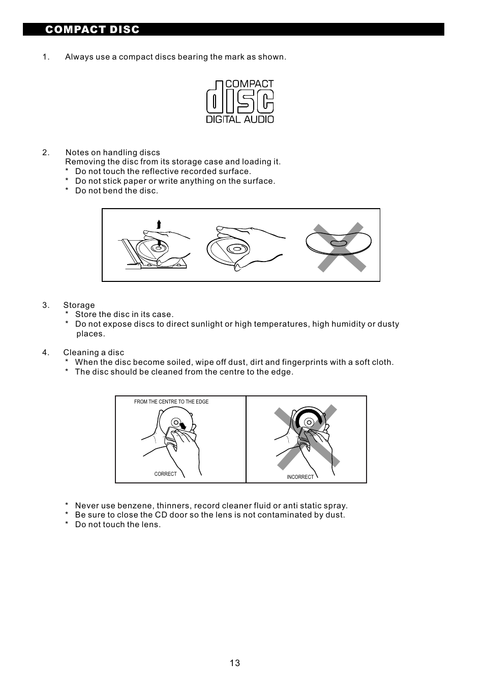 頁面 15, Compact disc | Sanyo DC-MX40i User Manual | Page 15 / 19