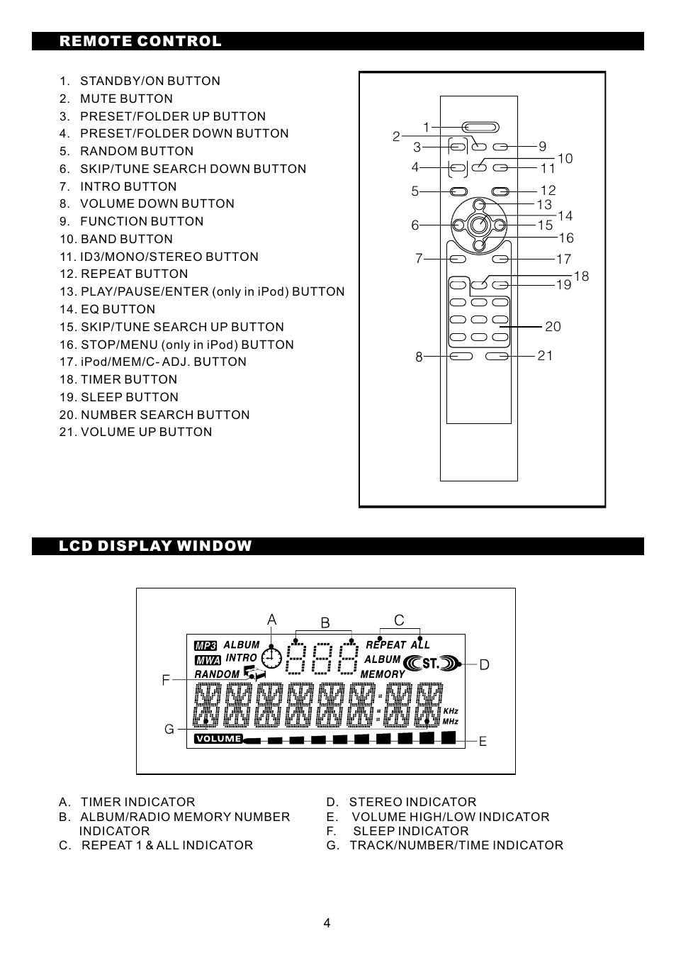 頁面 6 | Sanyo DC-MX40i User Manual | Page 6 / 19