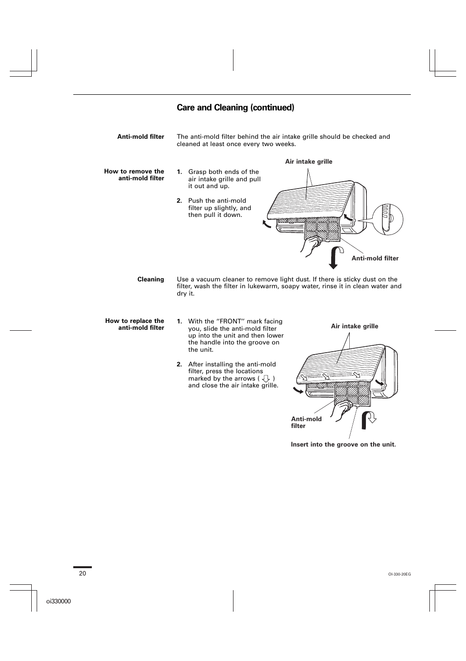 Care and cleaning (continued) | Sanyo CL1852 User Manual | Page 77 / 81