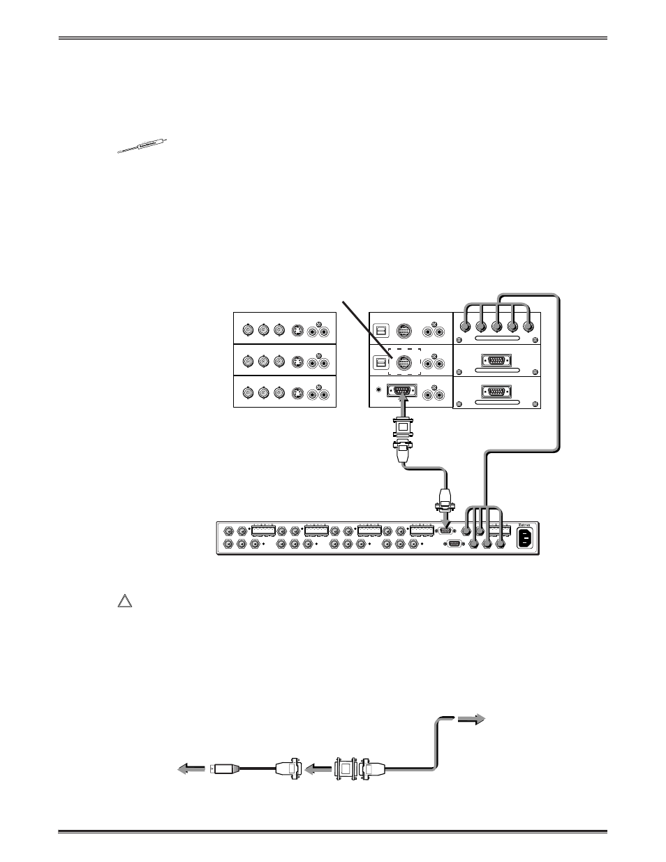 Configuration and connections sanyo installation | Sanyo PLC User Manual | Page 3 / 3