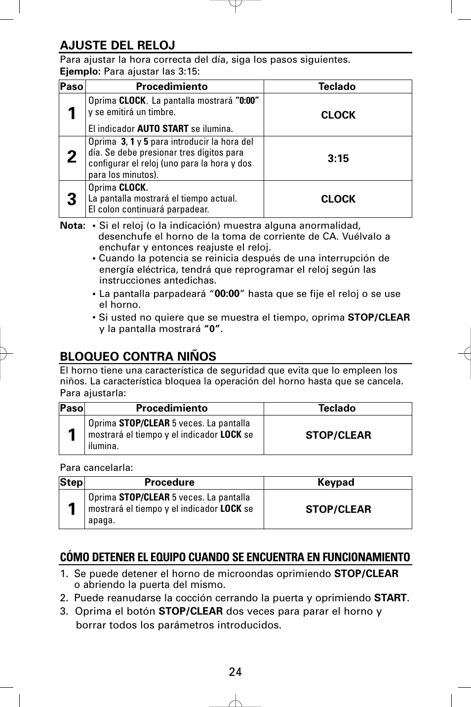 Sanyo EM-S9515W User Manual | Page 24 / 36