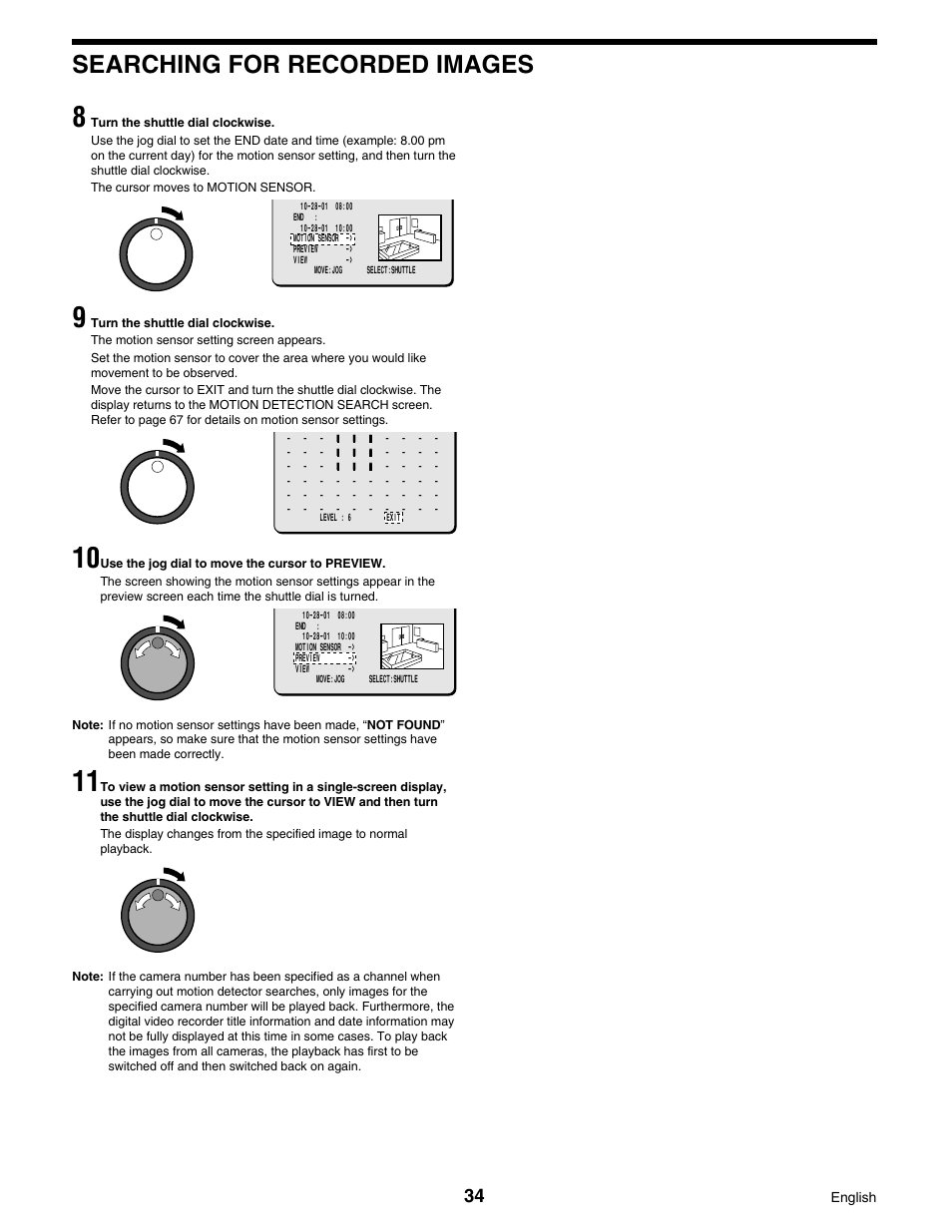 Searching for recorded images | Sanyo DSR-3016 User Manual | Page 35 / 96