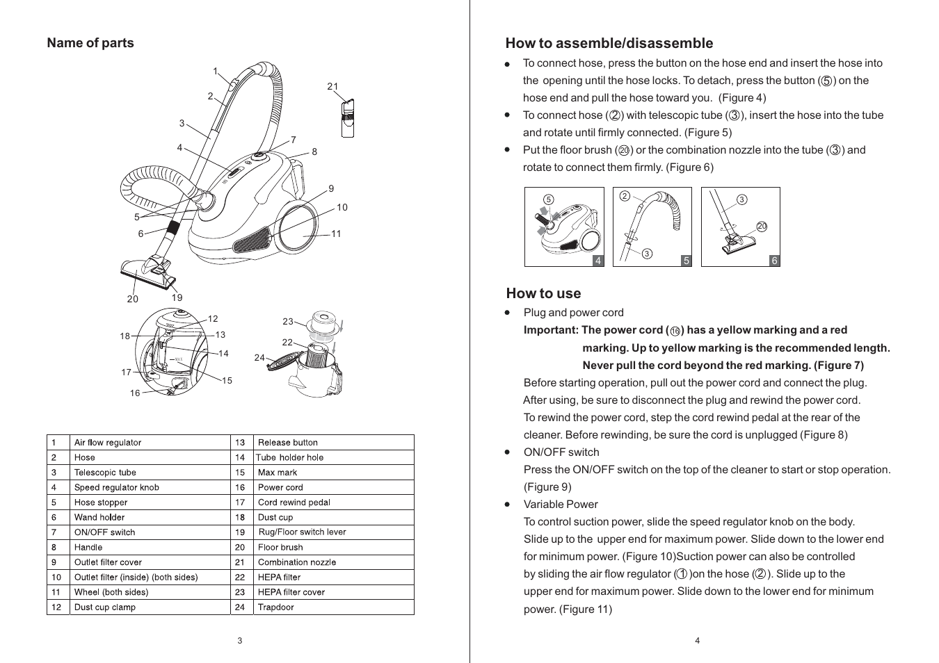 How to use, How to assemble/disassemble | Sanyo SC-X2015N User Manual | Page 4 / 4